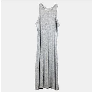 Lou & Grey Jersey Knit Signature Soft Grey Tank Maxi Dress
